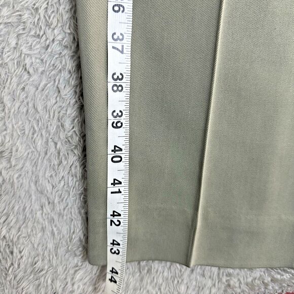 Tommy Bahama‎ Men’s Silk Pleated Dress Pants 36 Khaki Beige Textured Relaxed Fit - Picture 5 of 10